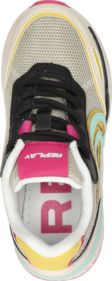 Replay Athena Jr. meisjes sneaker Beige multi