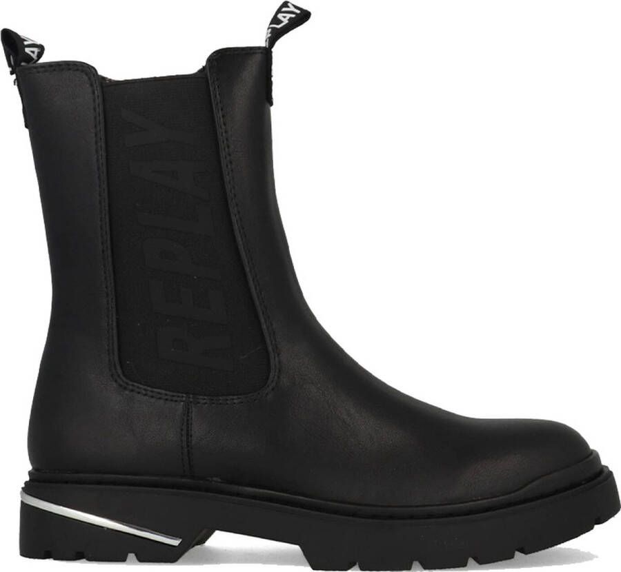 Replay Joplin 6 Chelsea boots Enkellaarsjes Meisjes Zwart - Foto 4
