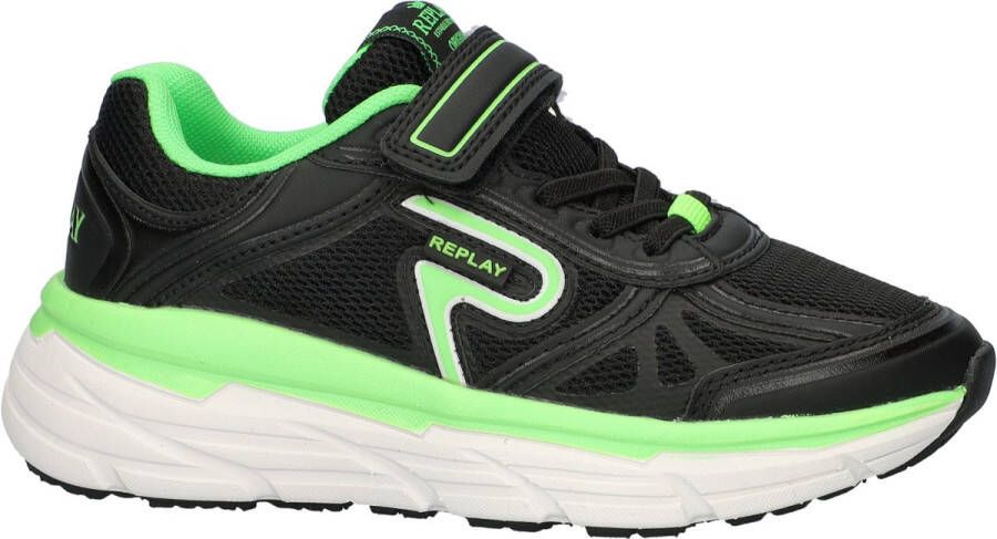 Replay Christal jongens sneaker Zwart