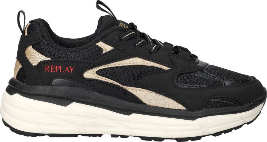 Replay Christal JR 6 Sneakers Meisjes Zwart