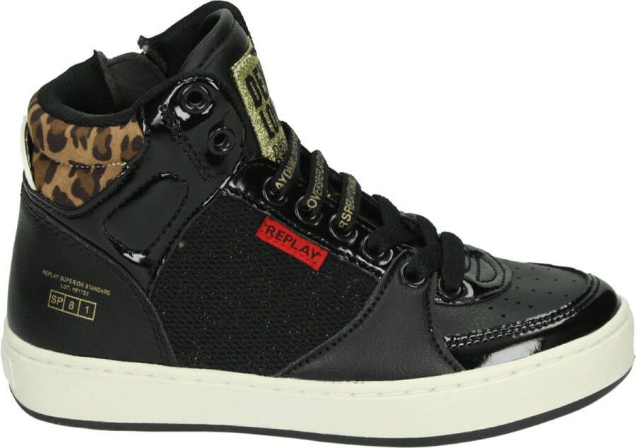 Replay Cobra 6D sneakers zwart Meisjes Synthetisch Logo 32 - Foto 2