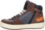 Replay JZ190051S Kinderen Half-hoogJongensKindersneakers Bruin - Thumbnail 3