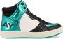 Replay sneakers groen zwart wit Meisjes Imitatieleer 31 - Thumbnail 2