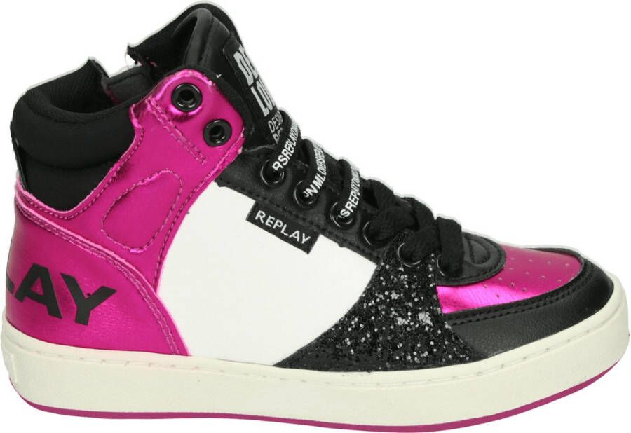 Replay JZ190049S Kinderen MeisjesHalf-hoogKindersneakers Roze - Foto 3