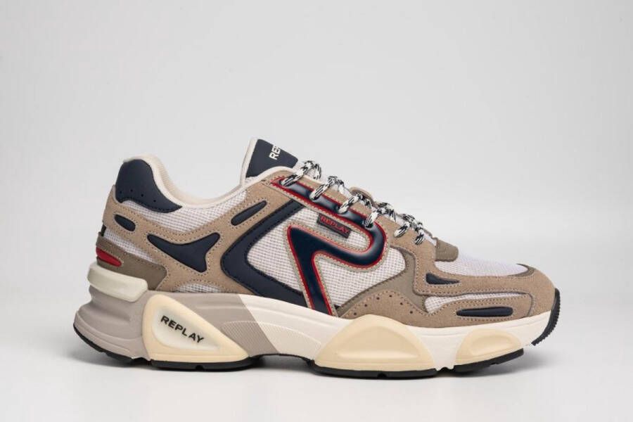 Replay Destiny M Chromatic Heren Sneaker Beige