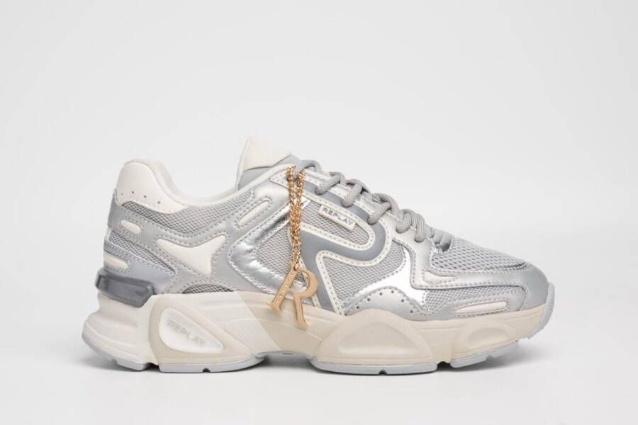 Replay Destiny W Space Dames Sneaker Zilvergrijs