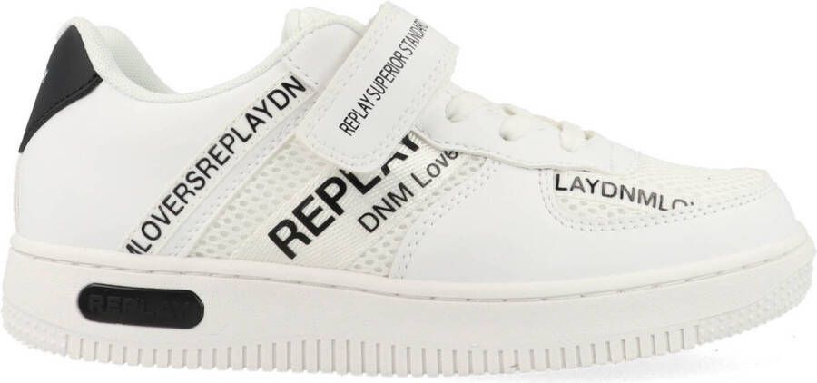 Replay Epic Jr 4 Lage sneakers Jongens Wit