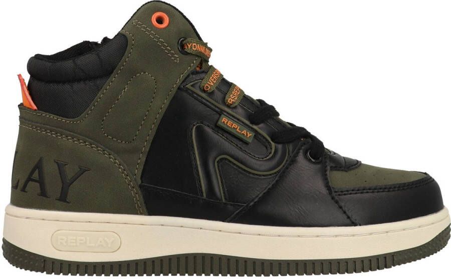 Replay Epic JR 8 JZ430035S-3269 Zwart Groen