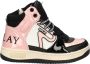 Replay Epic JR Mid 7 JZ430020S-0746 Zwart Wit Roze - Thumbnail 2
