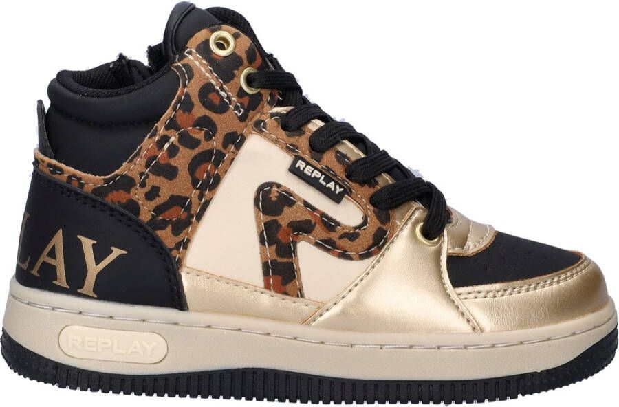 Replay Epic JR Mid Girl 20 JZ430041S-3505 Goud Wit