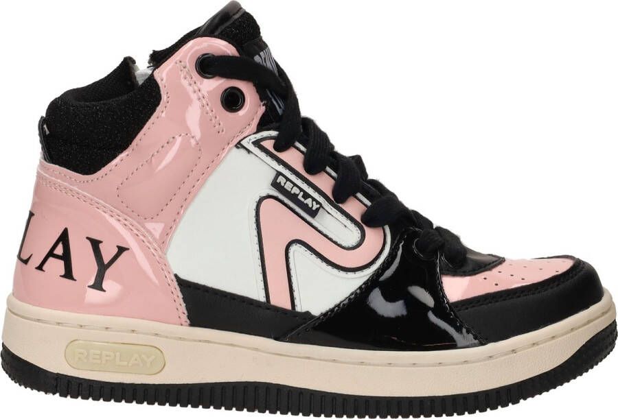 Replay Epic Jr Mid Girl 9 Sneakers Meisjes Roze