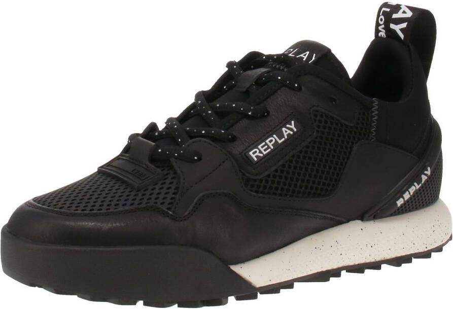 Replay Field 2.0 Ward GMS8L L Heren Trainers 003-Zwart