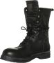 Replay Footwear Evy Laars zwart Leer Biker Rock wear Street wear - Thumbnail 1