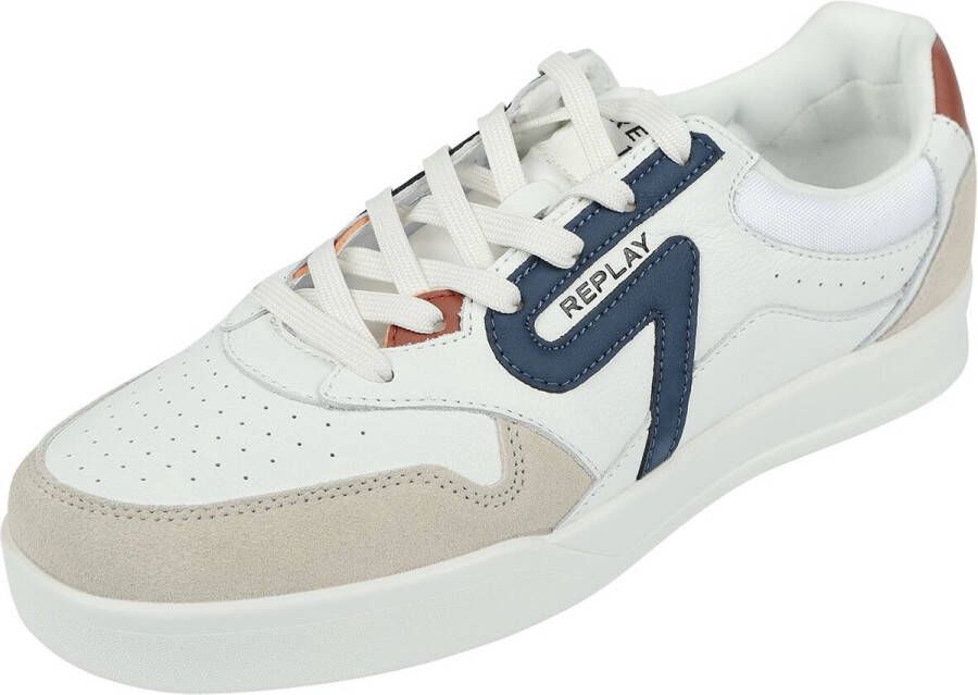 Replay Footwear OYZONE DYNAMIC Sneakers wit Leer Basics Street wear