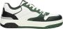 Replay Gemini Perforated Sneakers Laag groen - Thumbnail 1