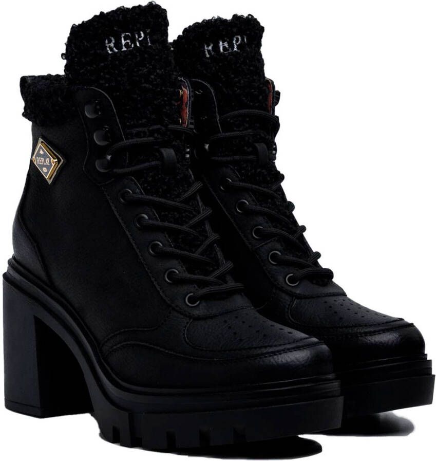 Replay Jen Rombus Booties Met Hak Man