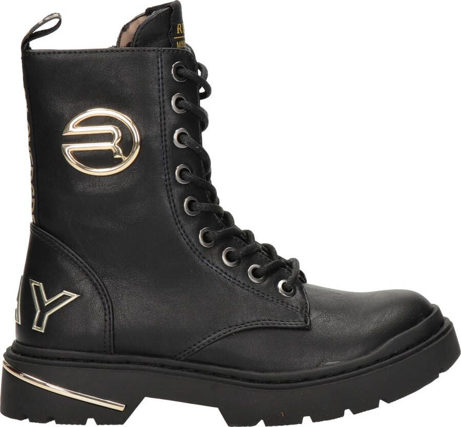 Replay Joplin 8 Veterboots Laarzen Met Veters Zwart