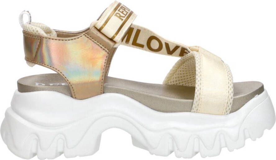 Replay Juyce JR 1 Meiden Sandalen Goudkleur