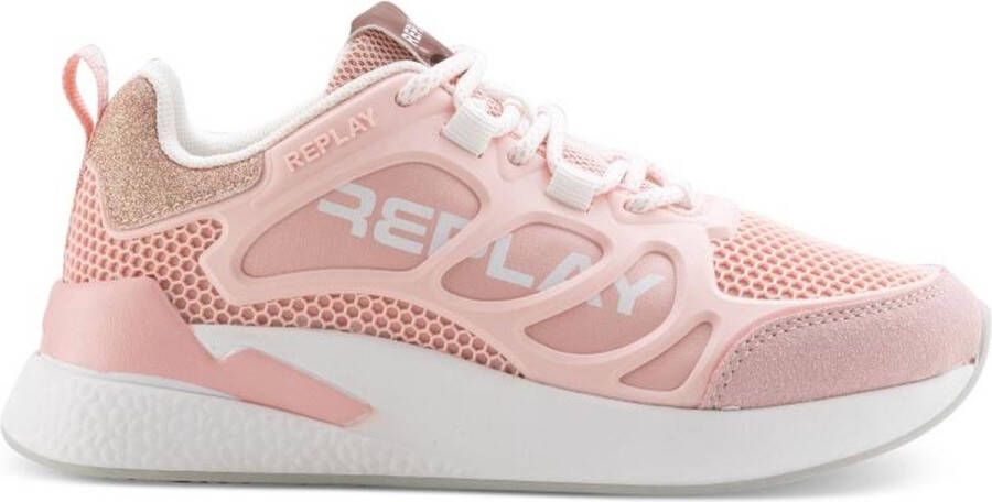 Replay Maze JR-1 sneakers roze Meisjes Textiel 34