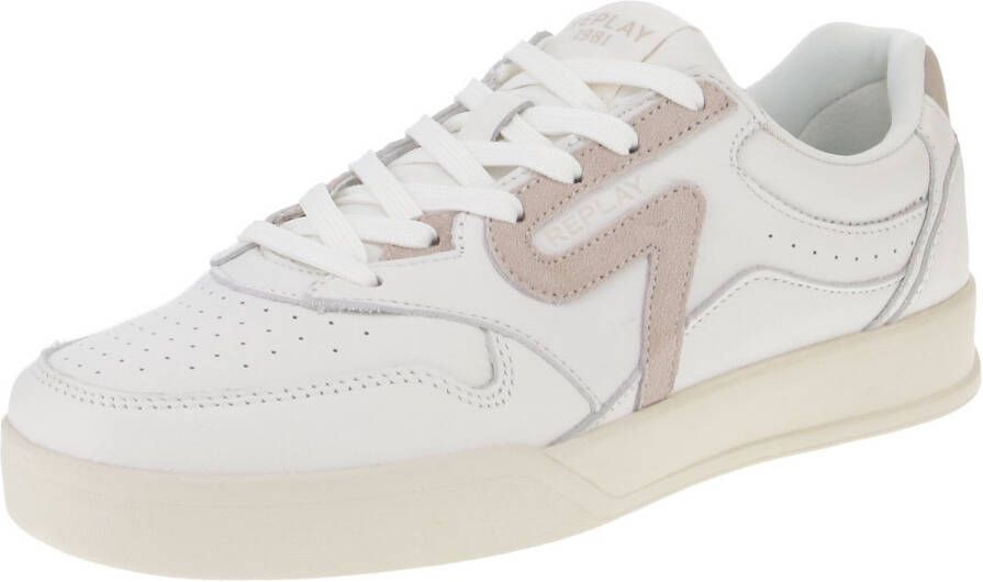 Replay Oysone Prem GMZ5N L Herenschoenen Sneaker 041-Off-White
