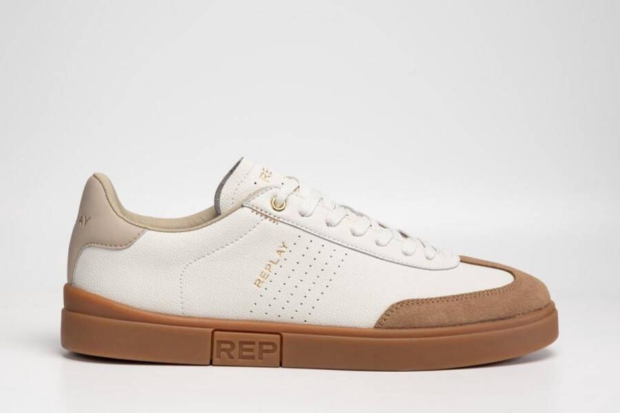 Replay Poly M Scent Heren Sneaker Wit