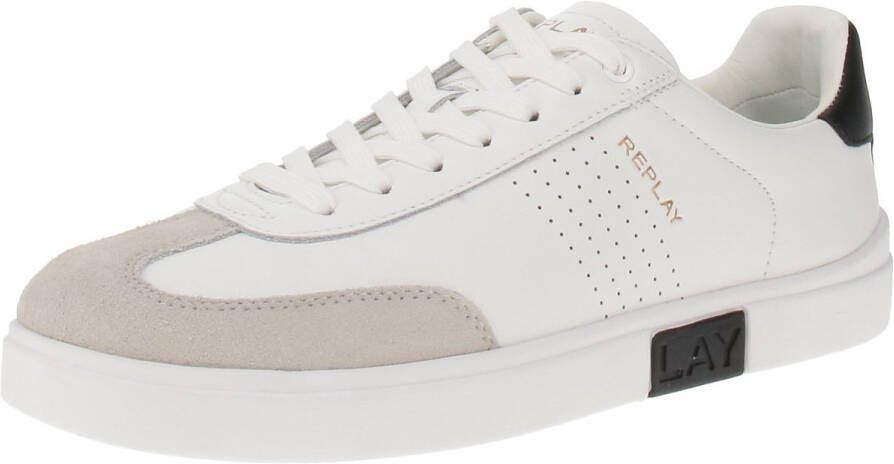 Replay Polys M Scent GMZ3P L Herentrainers 062-Wit-Zwart