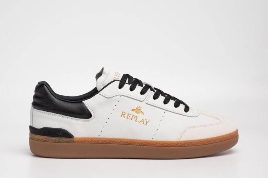 Replay Pyper Double Heren Sneaker Wit