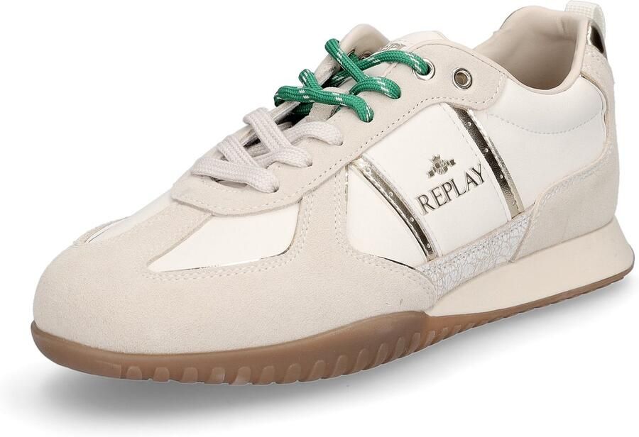 REPLAY Sneakers laag 'ANYA CITY' beige crème