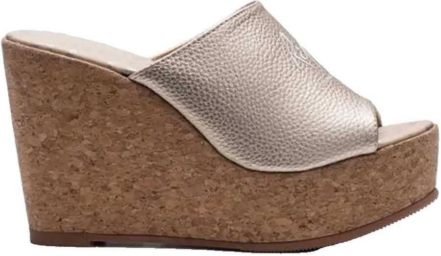 Replay Asia Tumble Platform Sandalen Zilver Vrouw