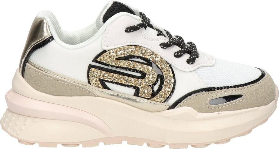Replay Athena JR-1 chunky sneakers wit beige Meisjes Imitatieleer Printopdruk 31 - Foto 5