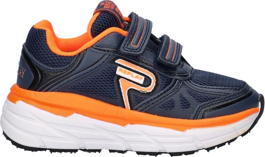 Replay Christal Kid 3 Jongens Sneaker Blauw - Foto 2