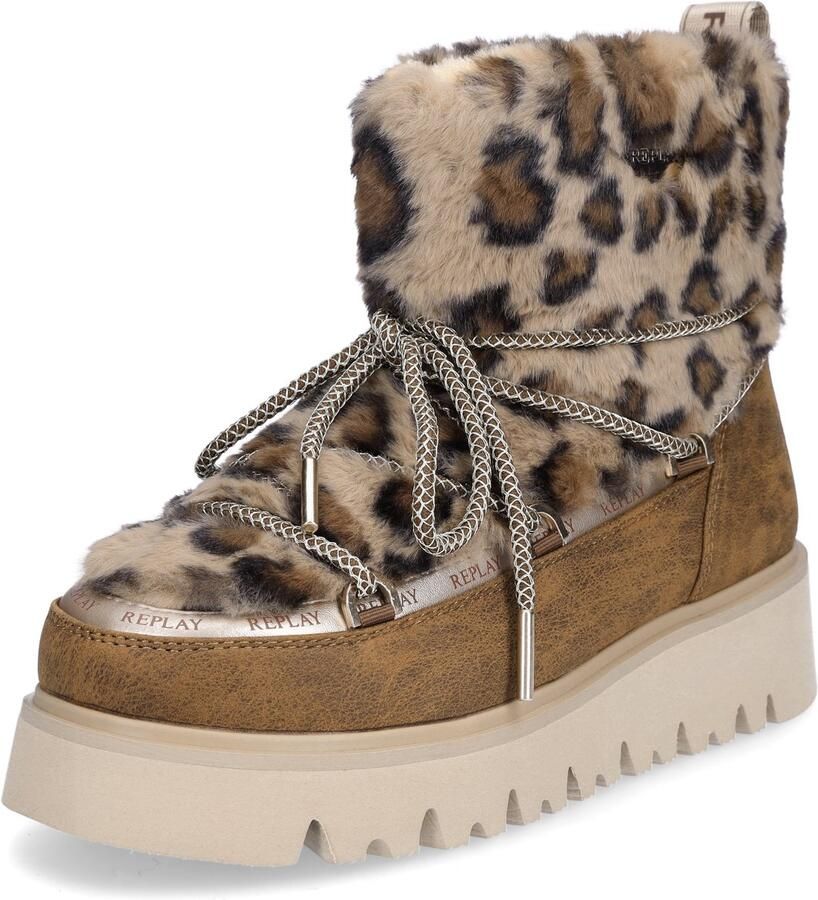 Replay Dames Moonboots Melrose Snow Leo