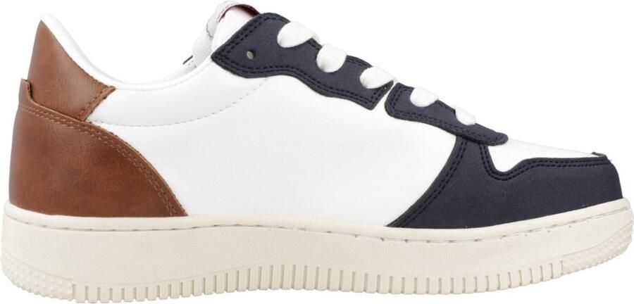 Replay Epic Jr sneakers wit donkerblauw Jongens Imitatieleer Meerkleurig 37 - Foto 2