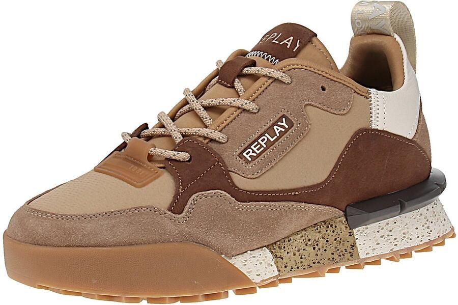 Replay Field Classi GMS1P L Sportschoenen voor heren 024-Ecru