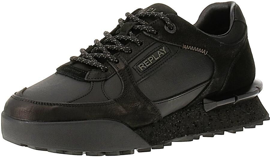 Replay Field Outdoor GMS1P WL Heren sneakers Black