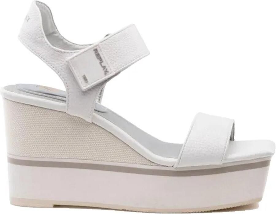 Replay Ginger Sporty Sandalen Wit Vrouw