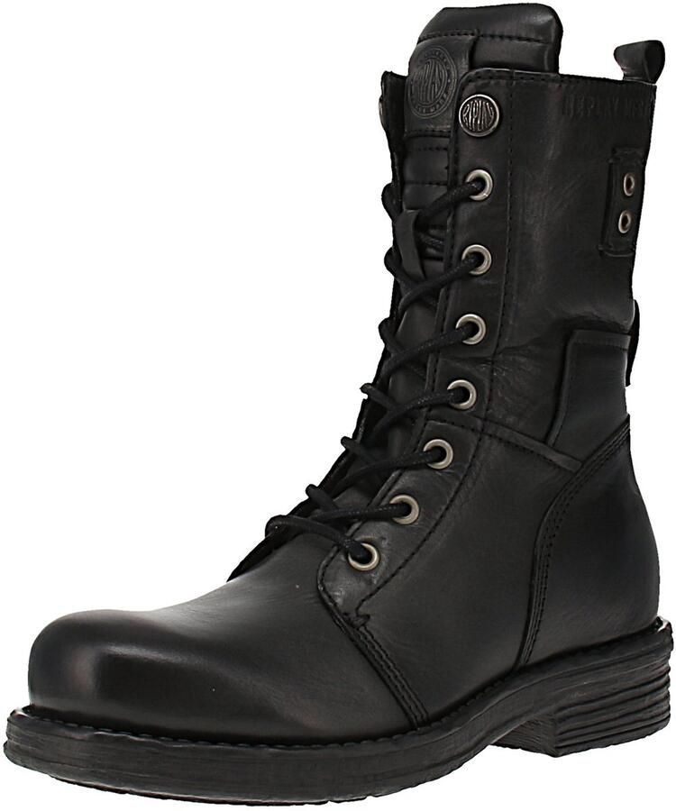 Replay Horn Boot GWLA4 L Dames Laarzen 003-Zwart