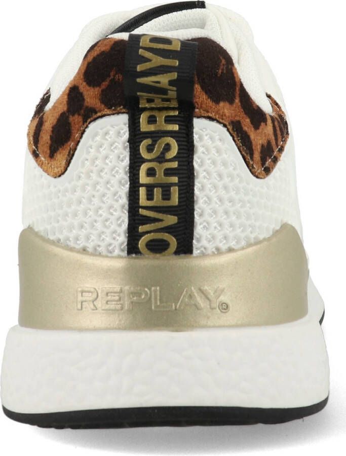Replay Maze JR Suede JS540002S-3094 Beige Goud - Foto 3