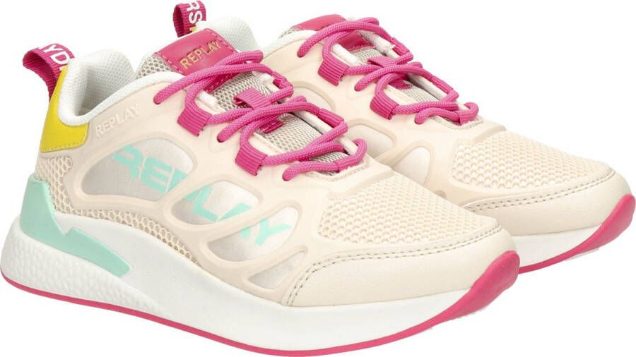 Replay Sneakers met labeldetails model 'MAZE' - Foto 5