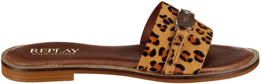 Replay Miranda Spot Sandalen Bruin Vrouw