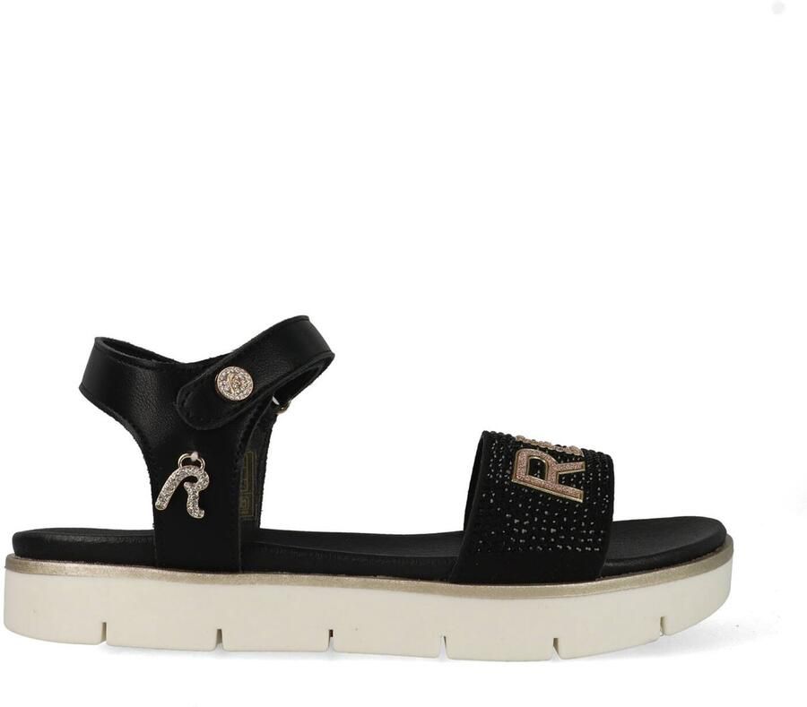 Replay Sandalen JT240018S-0006 Zwart Goud - Foto 6