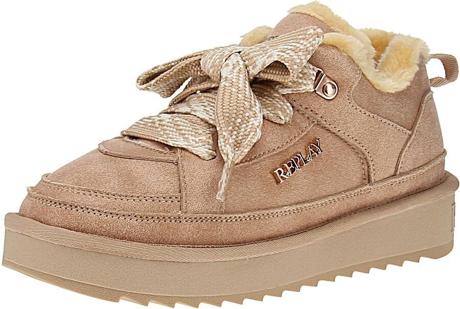 Replay Santa Run GWF6H T Damessneakers E-Beige