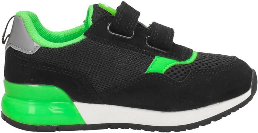 Replay Shoot Jr11 Sneakers Jongens Leren Sneaker Zwart - Foto 2