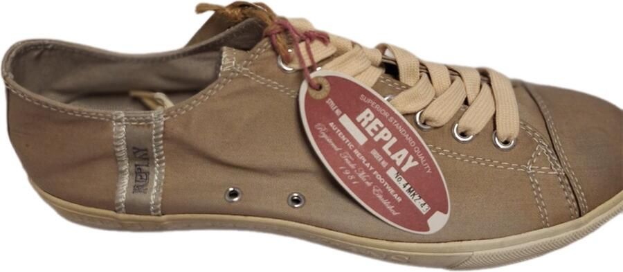 Replay -SNEAKER-DEFOU-CANVAS-LT GREY