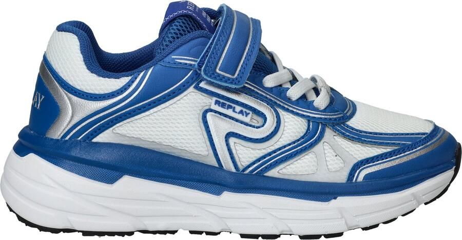 Replay Christal Jr 1 Jongens Sneaker Blauw
