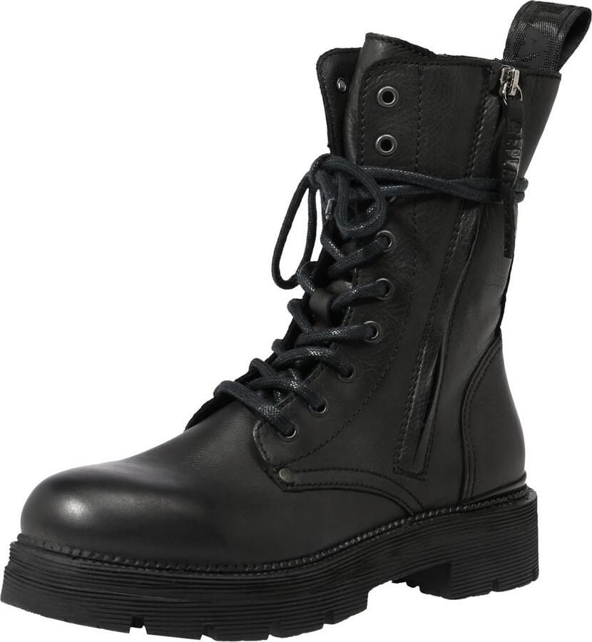 Replay Stijlvolle Bikerlaarzen Zwart Vrouwen Black Dames