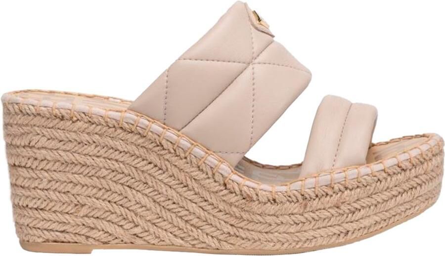 Replay Susan Padded Wedgesandalen Beige Vrouw