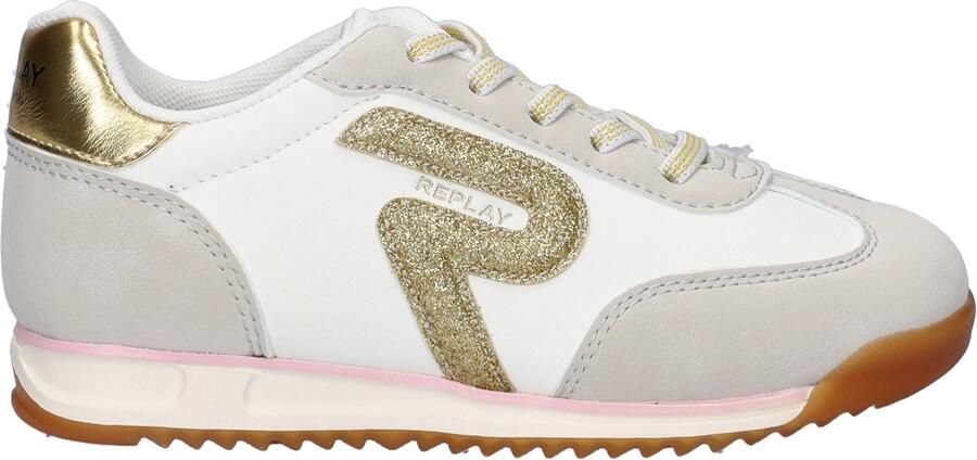 Replay Yard JR meisjes sneaker Wit
