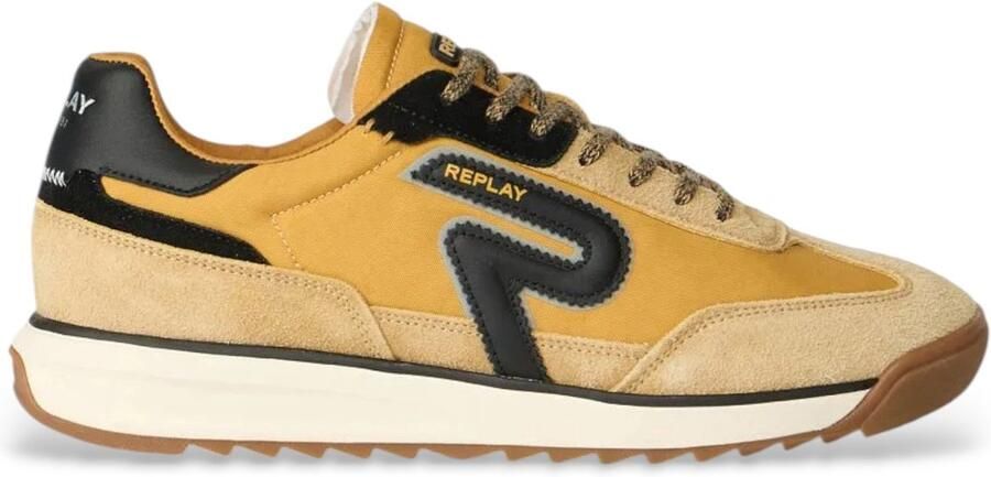 Replay Yard Union Leren Sneakers