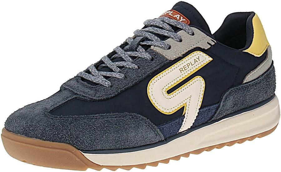 Replay Yard Union Schoenen Blauw Man